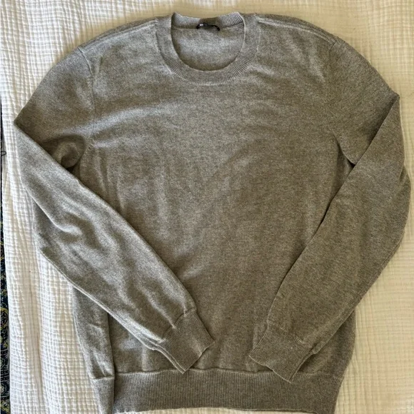 Theory 100% Cashmere Crewneck Sweater – Size L/ XL - Picture 3 of 5